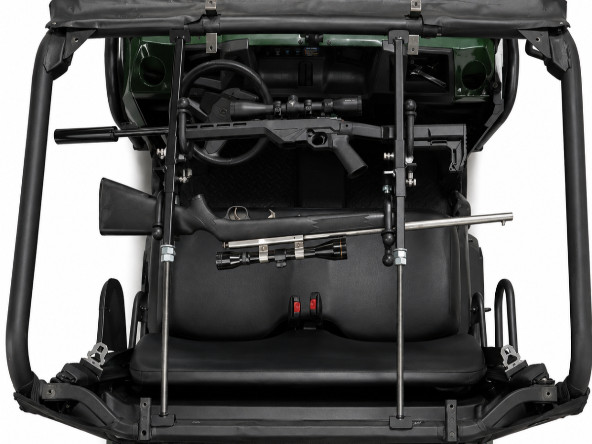 UTV Telescopic Double Gun Rack
